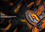 design 3d cryptocurrency bitcoin blockchain token technology crypto coin logo
